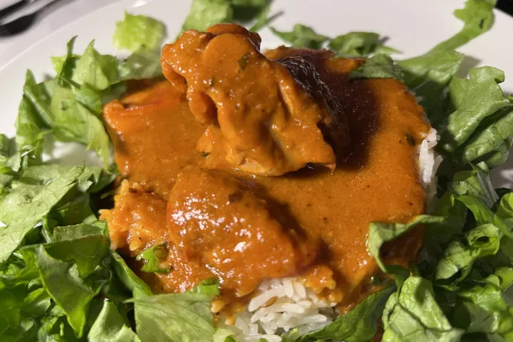 a close up of a plate of food with broccoli
