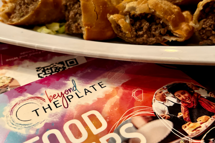 a bunch of food on a plate