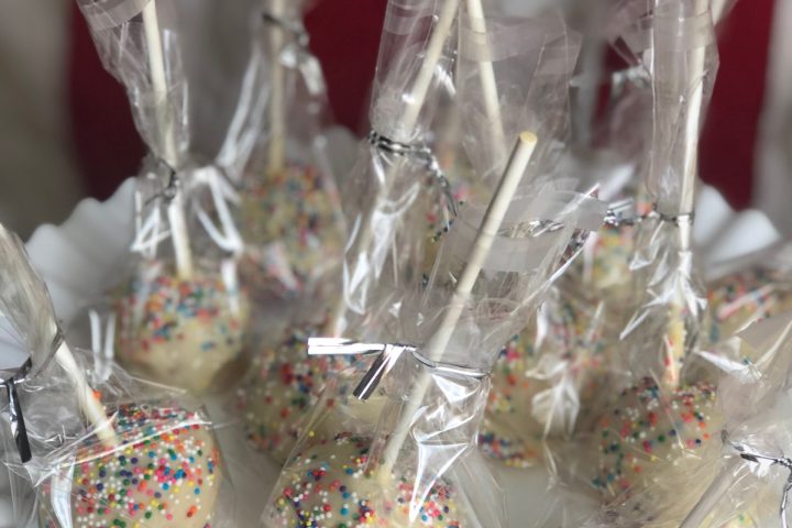 a cake sitting on top of a table