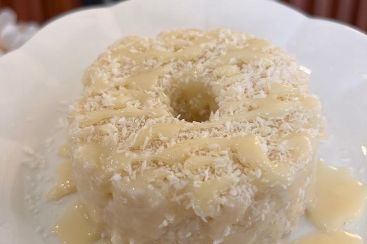 a plate of food with rice